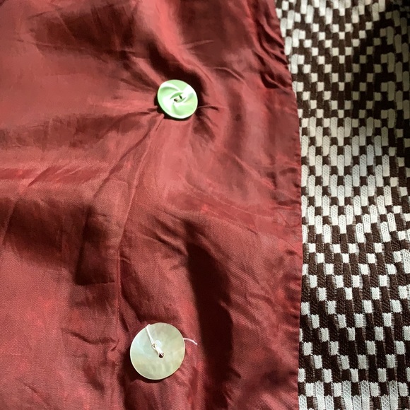 Gorgeous 60’s 70’s RARE vintage long checkered coat - Picture 14 of 15